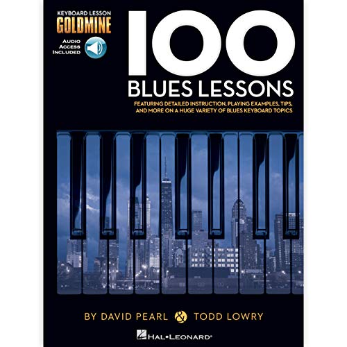 Keyboard Goldmine 100 Blues Lessons: Noten, CD (2) für Klavier (Keyboard Lesson Goldmine): Keyboard Lesson Goldmine Series von Music Sales